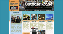 Desktop Screenshot of outdoorzone.com.au